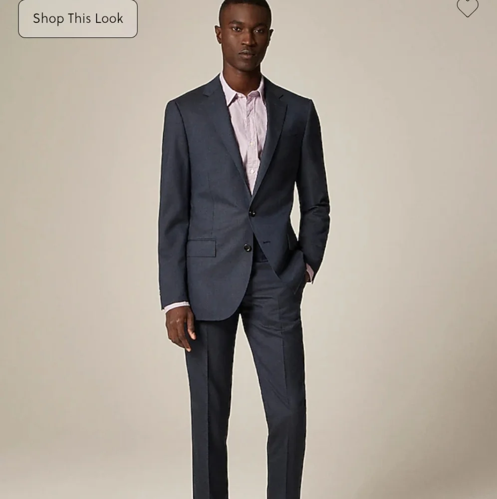 J Crew Ludlow Slim-fit suit jacket in Italian wool Size 40L New! Navy #28130